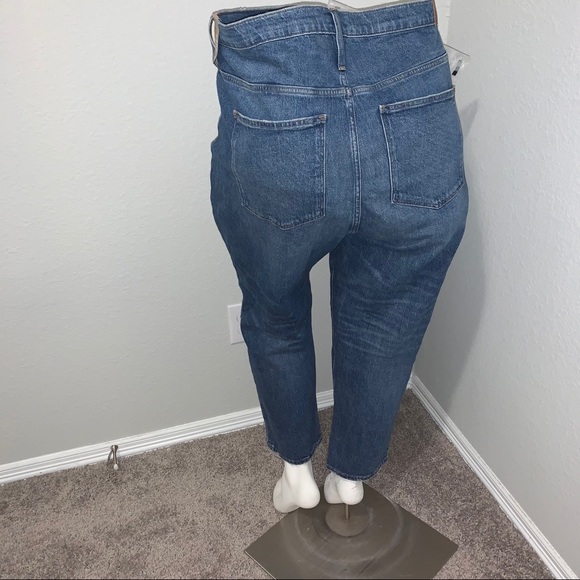 MADEWELL plus size 37 high-rise slim crop boyjean - Picture 5 of 14